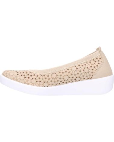 Bailarinas de Mujer D`CUTILLAS DOCTOR CUTILLAS BAILARINA DE PIEL CONFORT PARA MUJER 38473 PLATINO