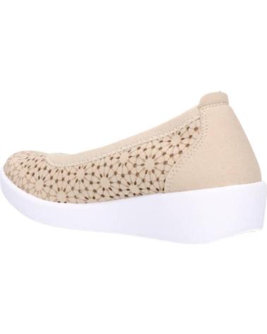 Bailarinas de Mujer D`CUTILLAS DOCTOR CUTILLAS BAILARINA DE PIEL CONFORT PARA MUJER 38473 PLATINO
