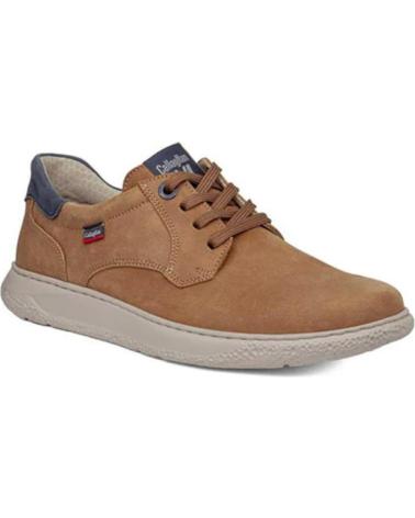 Esportes  de Homem CALLAGHAN ZAPATOS DE SPORT 61800 HOMBRE CUERO MARRóN