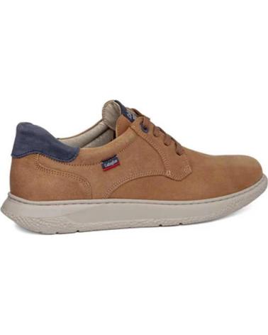 Esportes  de Homem CALLAGHAN ZAPATOS DE SPORT 61800 HOMBRE CUERO MARRóN