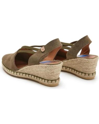 Sandali per Donna VERBENAS CUNA ESPARTO MAIKA MUJER KAKI VERDE