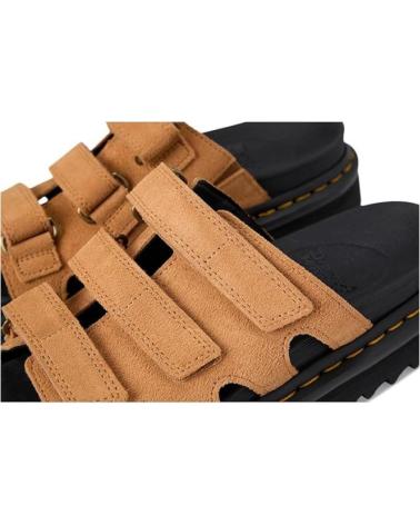 Sandalias de Mujer DR MARTENS SANDALIAS PLANAS RAINE MUJER CUERO MARRóN