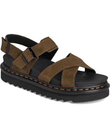 Sandalias de Mujer DR MARTENS SANDALIAS PLANAS VOSS II MUJER VERDE