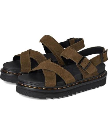 Sandalias de Mujer DR MARTENS SANDALIAS PLANAS VOSS II MUJER VERDE