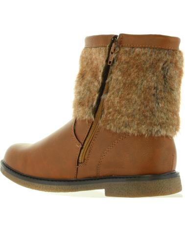Stivali per Bambina URBAN 370408-B7019 NATURAL-COGNAC