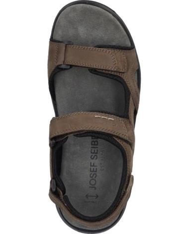 Sandalias de Hombre JOSEP SEIBEL MARLON-06 NUBUCK MAR MARRON