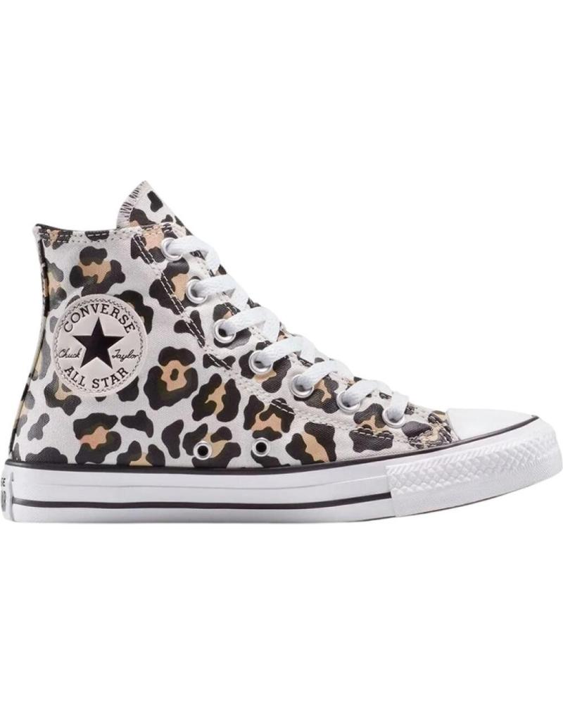 Deportivas de Mujer CONVERSE - ZAPATILLAS BLANCAS PARA MUJER - ALL STAR LEOPARD BLANCO