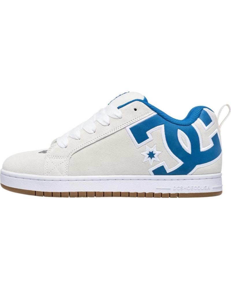 Sneaker für Herren und Damen und Mädchen und Junge DC SHOES ZAPATILLA COURT GRAFFIK SHOE BLANCO MULTICOLOR