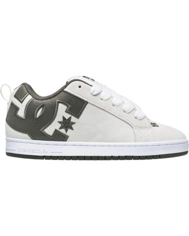 Sportif pour Femme et Homme DC SHOES ZAPATILLA COURT GRAFFIK SHOE BLANCO MULTICOLOR