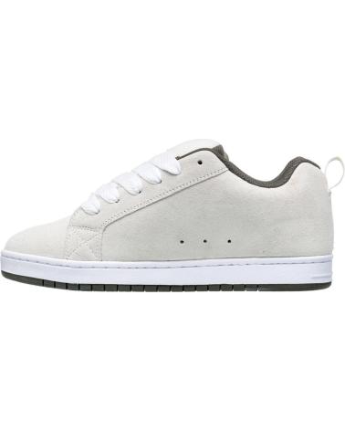 Sportif pour Femme et Homme DC SHOES ZAPATILLA COURT GRAFFIK SHOE BLANCO MULTICOLOR