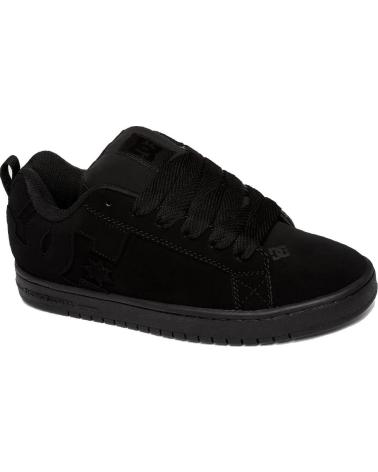 Sportif pour Homme et Femme et Fille et Garçon DC SHOES ZAPATILLAS COURT GRAFFIK SHOE BLACK MULTICOLOR