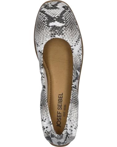Bailarinas per Donna JOSEP SEIBEL FENJA-01 SNAKE BLANCO