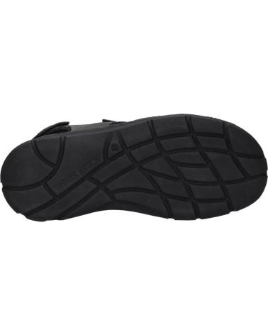 Man Sandals JOSEP SEIBEL MARLON-06 NUBUCK ASP ANTRACITA