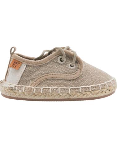 boy shoes MAYORAL SANDALIAS 41682 ALPARGATA TAUPE GRIS