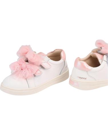 Sportif pour Fille MAYORAL ZAPATILLAS DEPORTE 43618 DEPORTIVA LAZOS BLANCO