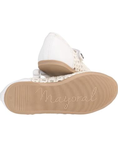 Sabrinas de Menina MAYORAL BAILARINAS 43621 MERCEDITA CALADA BLANCO