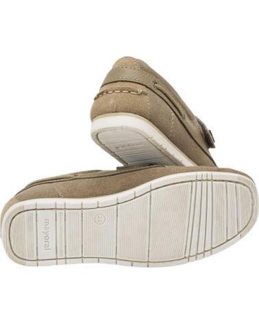 boy Boat shoes MAYORAL NAUTICOS 45672 NAUTICO TAUPE GRIS
