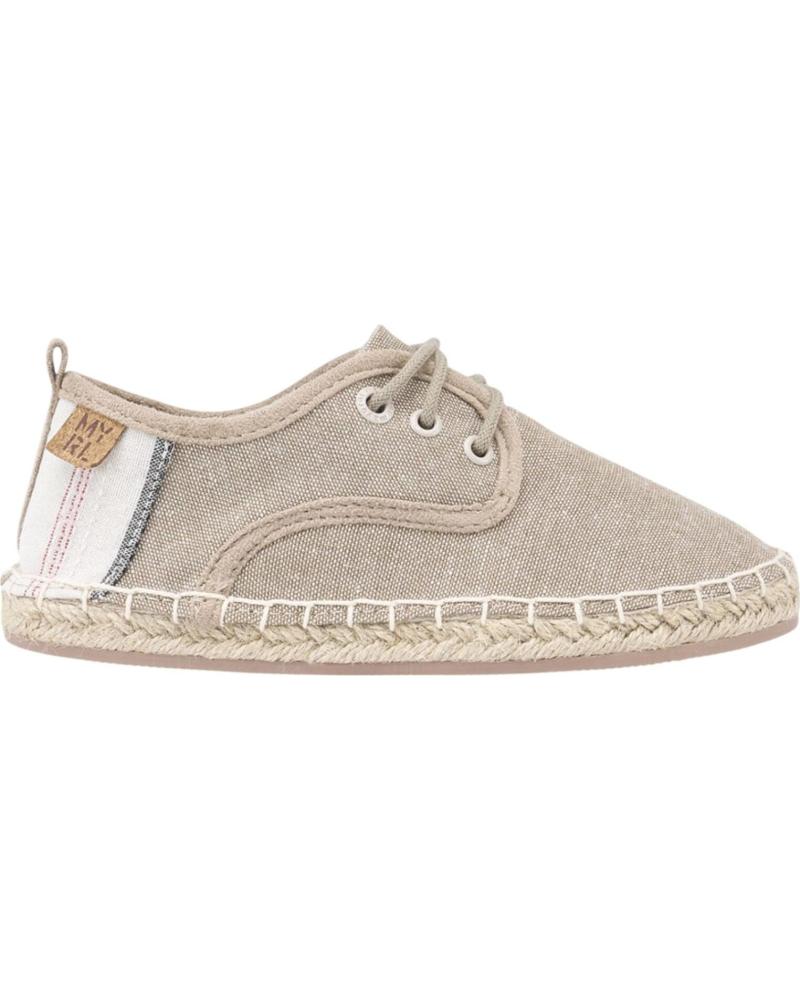 boy shoes MAYORAL SANDALIAS 45682 ALPARGATA TAUPE GRIS