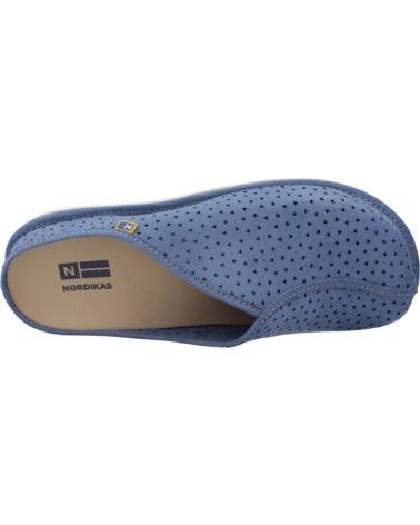 Pantofole per Uomo NORDIKAS ZAPATILLAS HOGAR HOMBRE MODELO 1945 MICRO COLOR AZUL DENIM DENIM
