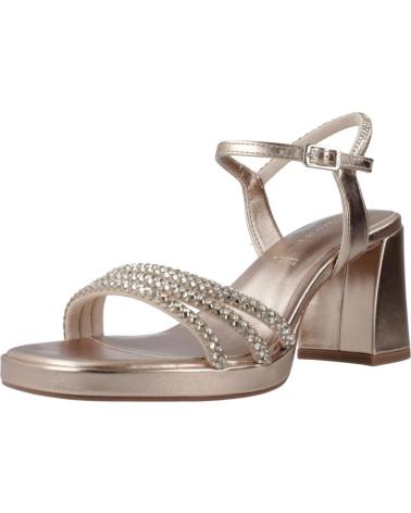 TAMARIS BLOCKABSATZ-SANDALEN MODELL 1-28355-44-586 NUDE ROSÉ GLITZER ROSGLM