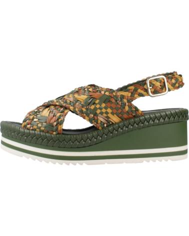 Sandali per Donna PONS QUINTANA SANDALIAS MUJER MODELO PADOVA COLOR VERDE VCF