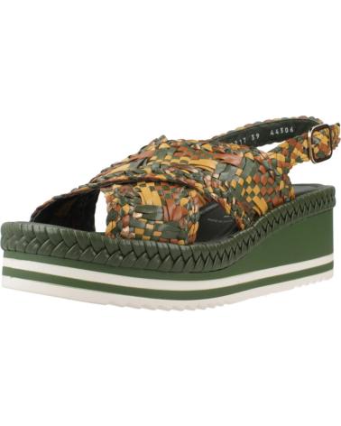 Sandali per Donna PONS QUINTANA SANDALIAS MUJER MODELO PADOVA COLOR VERDE VCF