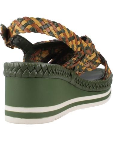 Sandali per Donna PONS QUINTANA SANDALIAS MUJER MODELO PADOVA COLOR VERDE VCF