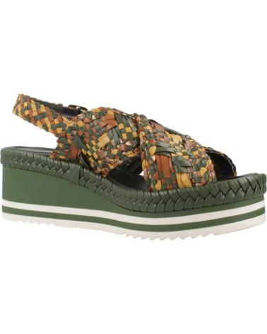 Sandali per Donna PONS QUINTANA SANDALIAS MUJER MODELO PADOVA COLOR VERDE VCF