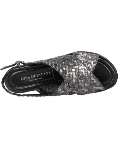 Sandali per Donna PONS QUINTANA SANDALIAS MUJER MODELO MILAN COLOR GRIS G09