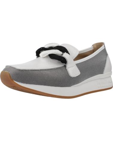 Mocassini per Donna THE HAPPY MONK MOCASINES MUJER MODELO VANITY 011 COLOR BLANCO
