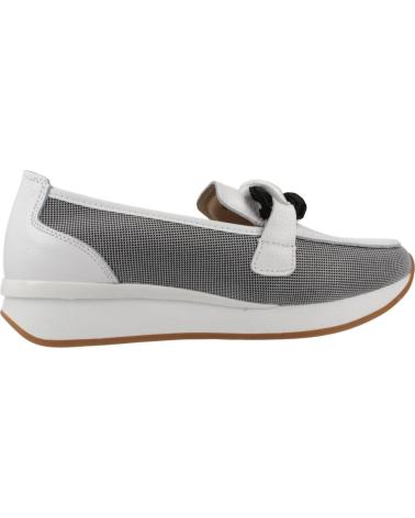 Mocassini per Donna THE HAPPY MONK MOCASINES MUJER MODELO VANITY 011 COLOR BLANCO