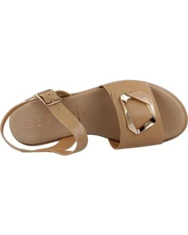 REPO DAMEN SANDALEN MODELL 54280R FARBE BRAUN CAMEL REF: 646539