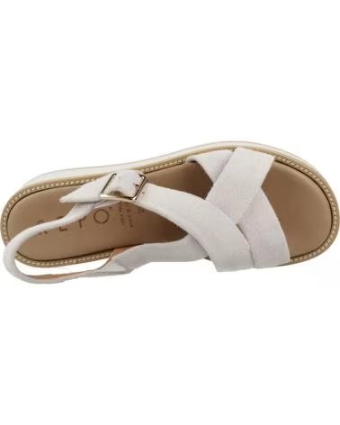 REPO SANDALES POUR FEMME MODÈLE 61208R, COULEUR BLANC, RÉF 646541 BIANCO
