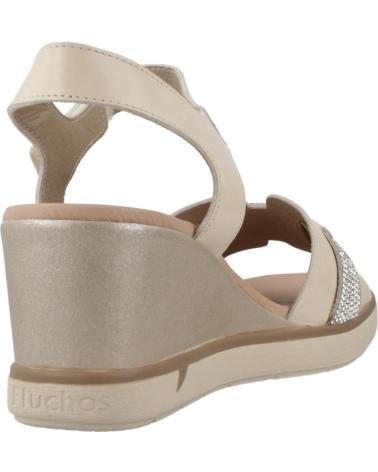 Sandalias de Mujer FLUCHOS SANDALIAS MUJER MODELO F1975 COLOR BEIS RAW