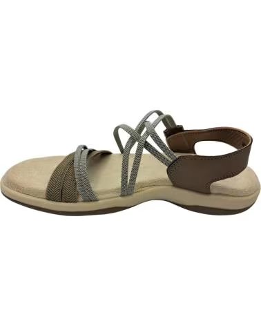 Sandalen für Damen CALZADOMANIA SANDALIA SPORT MUJER BEIGE