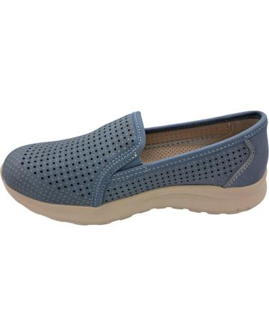 Schuhe für Damen CALZADOMANIA ZAPATO PIEL PICADO AZUL