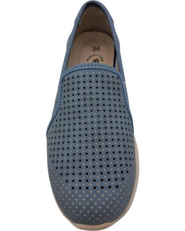 Schuhe für Damen CALZADOMANIA ZAPATO PIEL PICADO AZUL