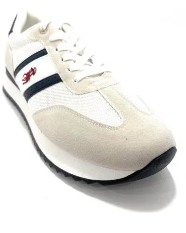 Deportivas de Niño LEONAL ZAPATILLAS CASUAL PARA CABALLERO CON DETALLE DE CABALLO BLANCO