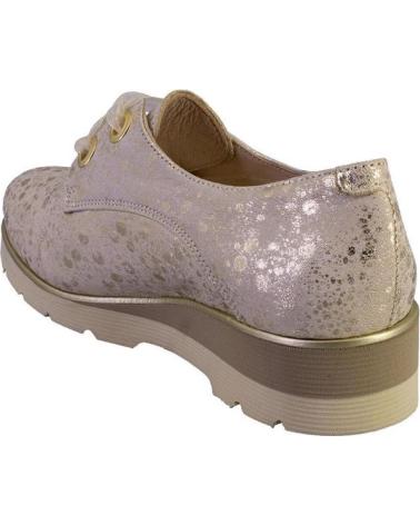 Scarpe per Donna NIVAL NEREA AFTA ZAPATOS CON CORDONES DE MUJER PIEL PLATINO