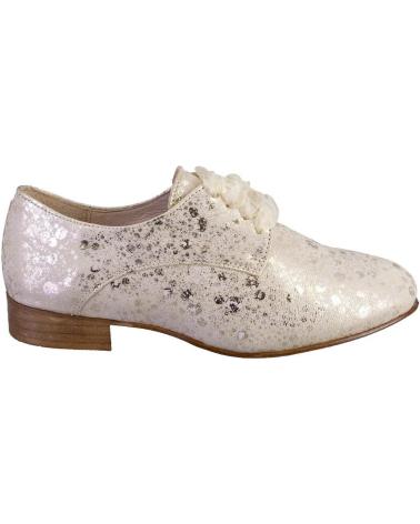 Scarpe per Donna NIVAL NELY AFTA ZAPATOS CON CORDONES DE MUJER PIEL PLATINO