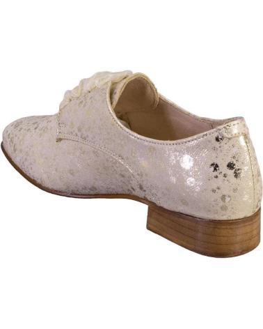 Scarpe per Donna NIVAL NELY AFTA ZAPATOS CON CORDONES DE MUJER PIEL PLATINO