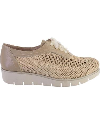 Scarpe per Donna NIVAL I908603 ZAPATOS CON CORDONES DE MUJER BEIGE