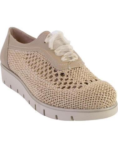 Scarpe per Donna NIVAL I908603 ZAPATOS CON CORDONES DE MUJER BEIGE