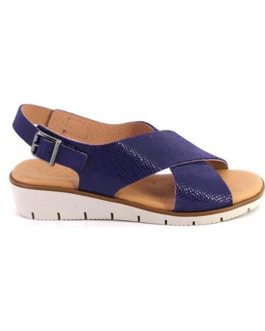 Sandalias de Mujer KAOLA 2275LUCERTOLA SANDALIAS DE MUJER PIEL AZUL MARINO