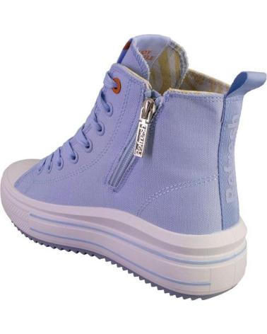 Deportivas de Mujer REFRESH 172722 LONAS DE MUJER BEIGE AZUL CELESTE