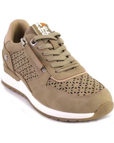Deportivas de Mujer REFRESH 172789 ZAPATILLAS CASUAL DE MUJER NEGRO BEIGE