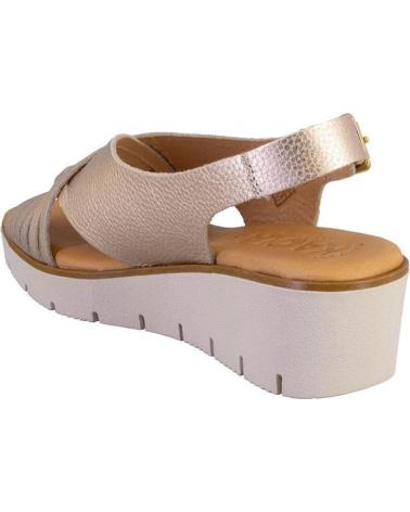 Sandalen für Damen KAOLA 2451BOMBI SANDALIAS DE MUJER PIEL PLATINO