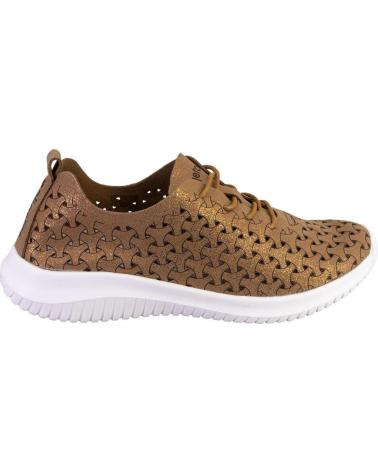 Deportivas-De-Mujer-EOLIGEROS-LIBERTE-METAL-ZAPATILLAS-CASUAL-DE-MUJER-BRONCE