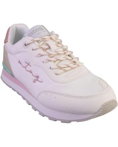 Sportif pour Femme MTNG MUSTANG 60439-25 ZAPATILLAS CASUAL DE MUJER BLANCO