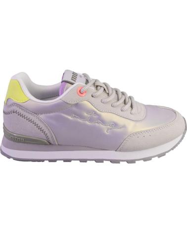 Sportif pour Femme MTNG MUSTANG 60439-25 ZAPATILLAS CASUAL DE MUJER PLATA